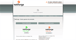 Desktop Screenshot of netforge.fr