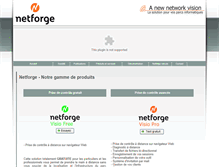 Tablet Screenshot of netforge.fr